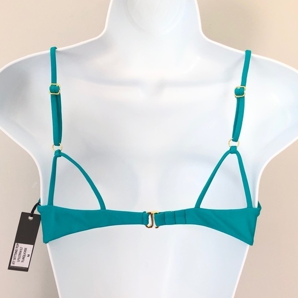 NWT Lovers + Friends Jet Setting swim bikini top size medium Revolve - Picture 5 of 10